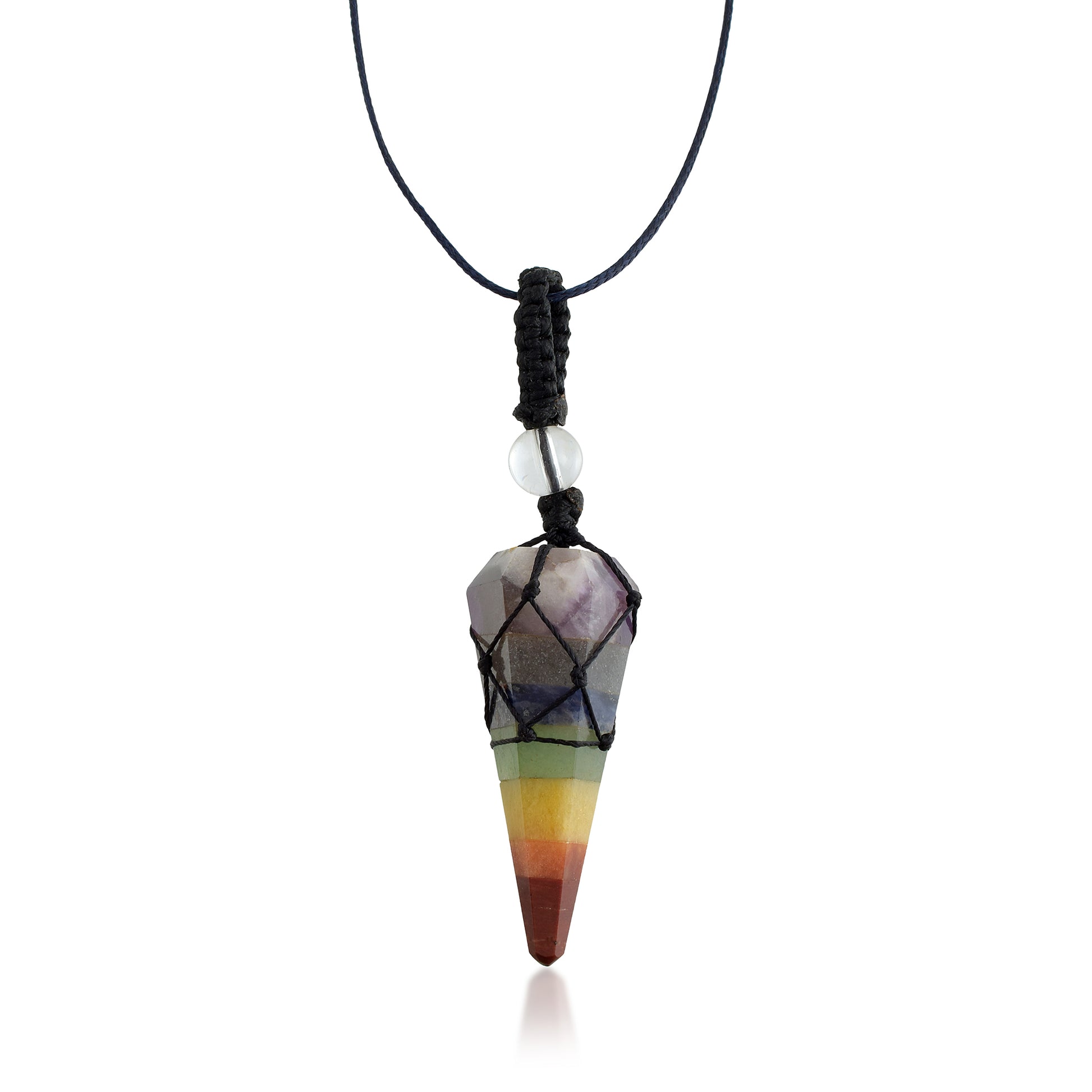 7 Chakra Pendulum Pendant