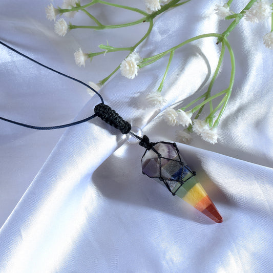 7 Chakra Pendulum Pendant