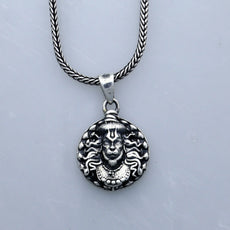 Hanuman Ji Silver Plated Pendant