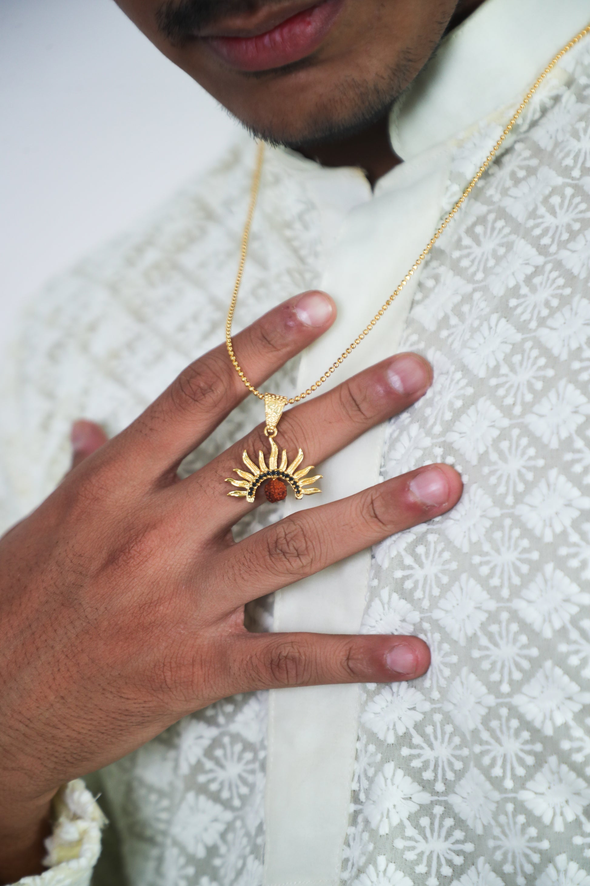 Surya Rudraksha Pendant